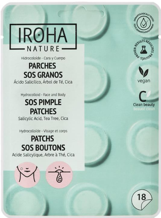 Actual product image Iroha Nature Nature SOS Pimple Patches (18 g)