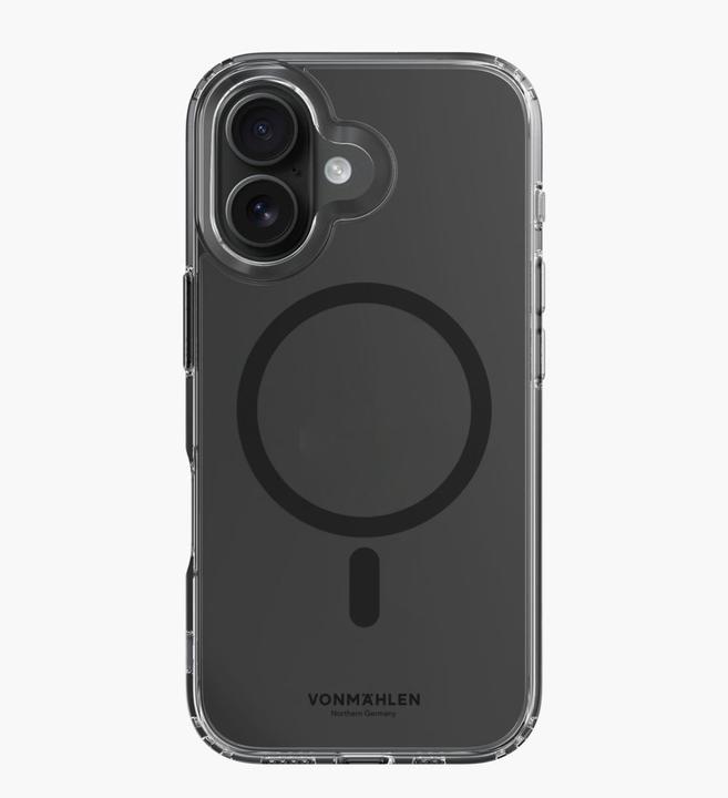 Produktbild Vonmählen Back Cover Transparent iPhone 16 Black (Apple iPhone 16)