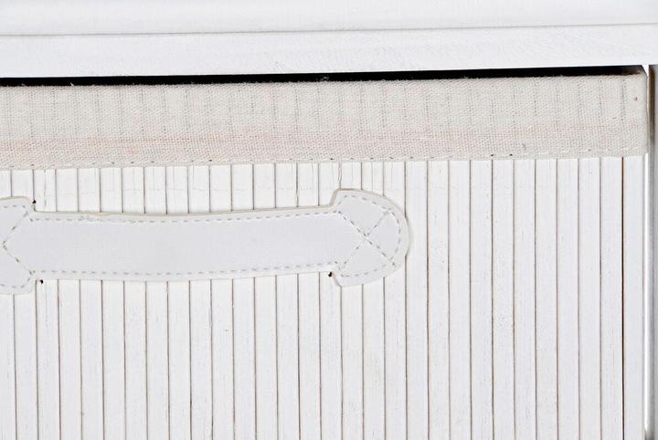 Image du produit DKD Home Decor Chest of drawers White Bamboo Paolownia wood 42 x 32 x 63 cm (42 x 32 x 63 cm)