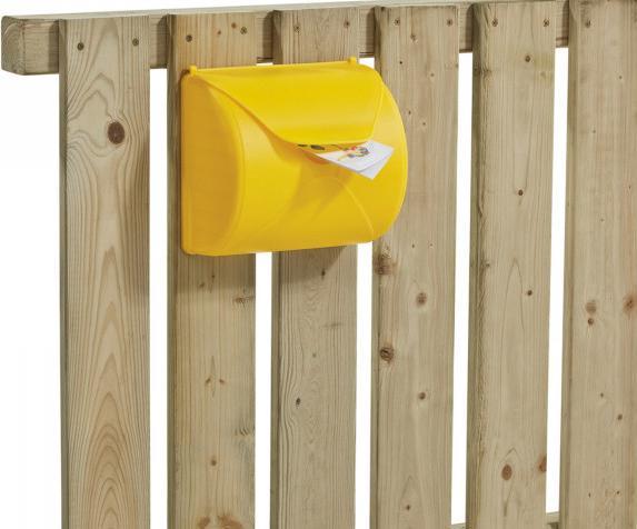 Produktbild Axi Briefkasten Gelb