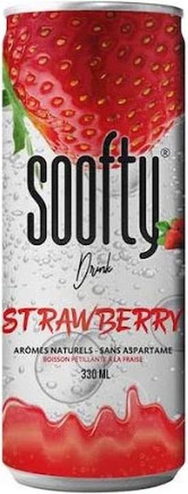 Actual product image Soofty Drink strawberry (1 x 33 cl)