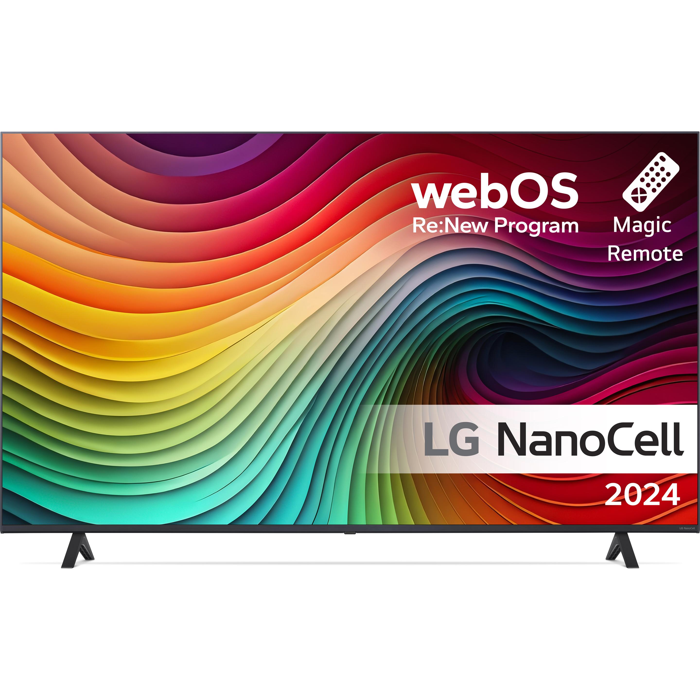 LG 43NANO81T6A (43", NANO81, Nano-Cell, 4K, 2024), TV, Blau