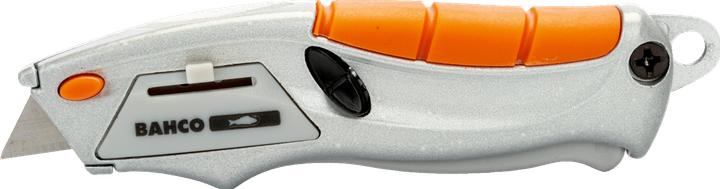 Actual product image Bahco Mini cutter knife with automatic blade retraction and rubber handle (Cutters)