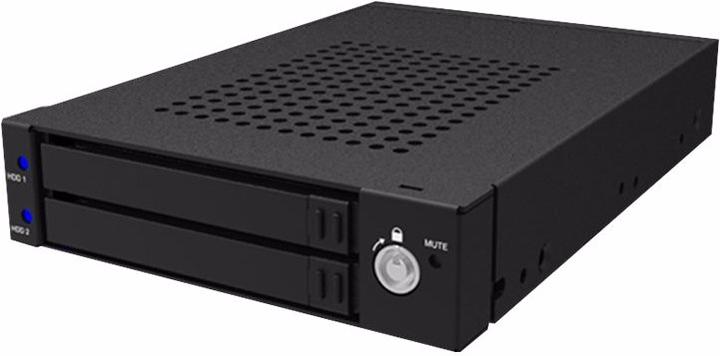 Produktbild Icy Box RAIDON iR2771-S3 - Internes RAID-Gehäuse mit Datenanzeige, Netzanzeige, Tastensp