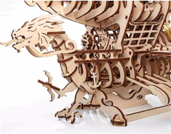 Image du produit Eco Wood Art Kit de construction 3D en bois pour dirigeable "Skylord