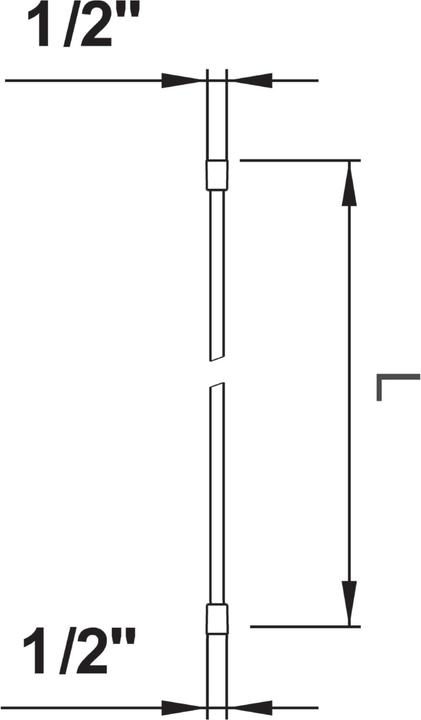 Produktbild Laufen HF504740000000 (125 cm)