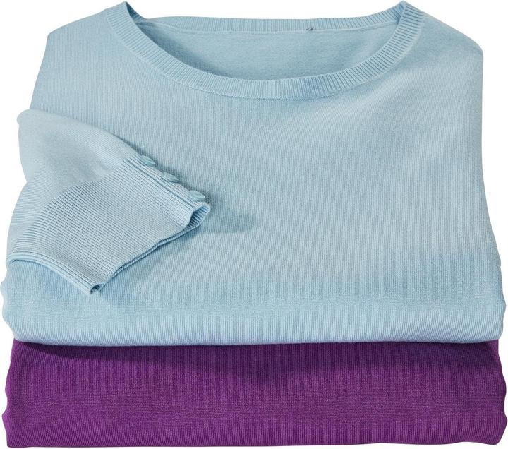 Produktbild Madie's Fashion Feinstrickpullover 3/4 Arm «Hendrika» (46)