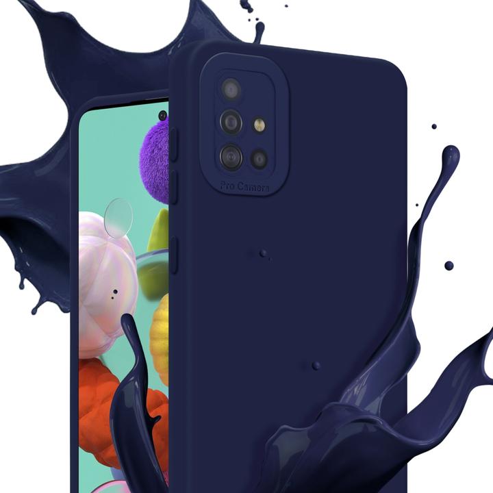 Actual product image Cadorabo Case for Samsung Galaxy A51 4G / M40s in TPU Fluid LM162 Style (Samsung Galaxy M40s)