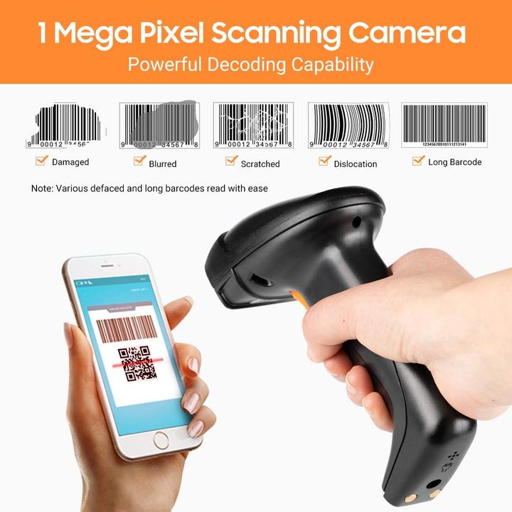 Produktbild Tera Pro Extreme Barcodescanner HW0007 (1D-Barcodes, 2D-Barcodes, QR-Code)