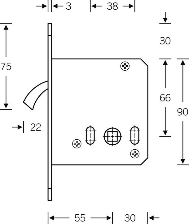 Immagine prodotto FSB Set di porte scorrevoli
