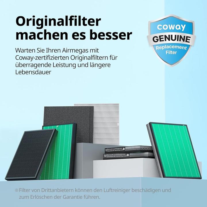 Actual product image Coway Staubreduktionsfilter für Airmega Jet (3 x)