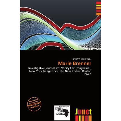 Marie Brenner, Fachbücher von Emory Christer