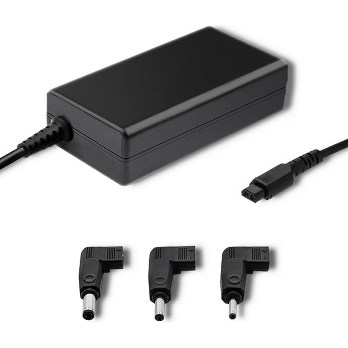 Qoltec 51756 - Notebook - Indoor - 220 - 240 V - 50 - 60 Hz - 65 W - 19 V (65 W), Notebook Netzteil, Schwarz