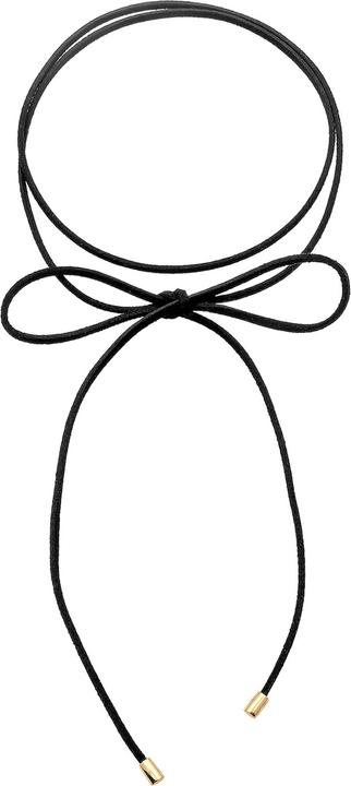 Produktbild Elli Choker, Schleife (925er Sterling Silber, Kunstleder, No Stein, 36 cm)