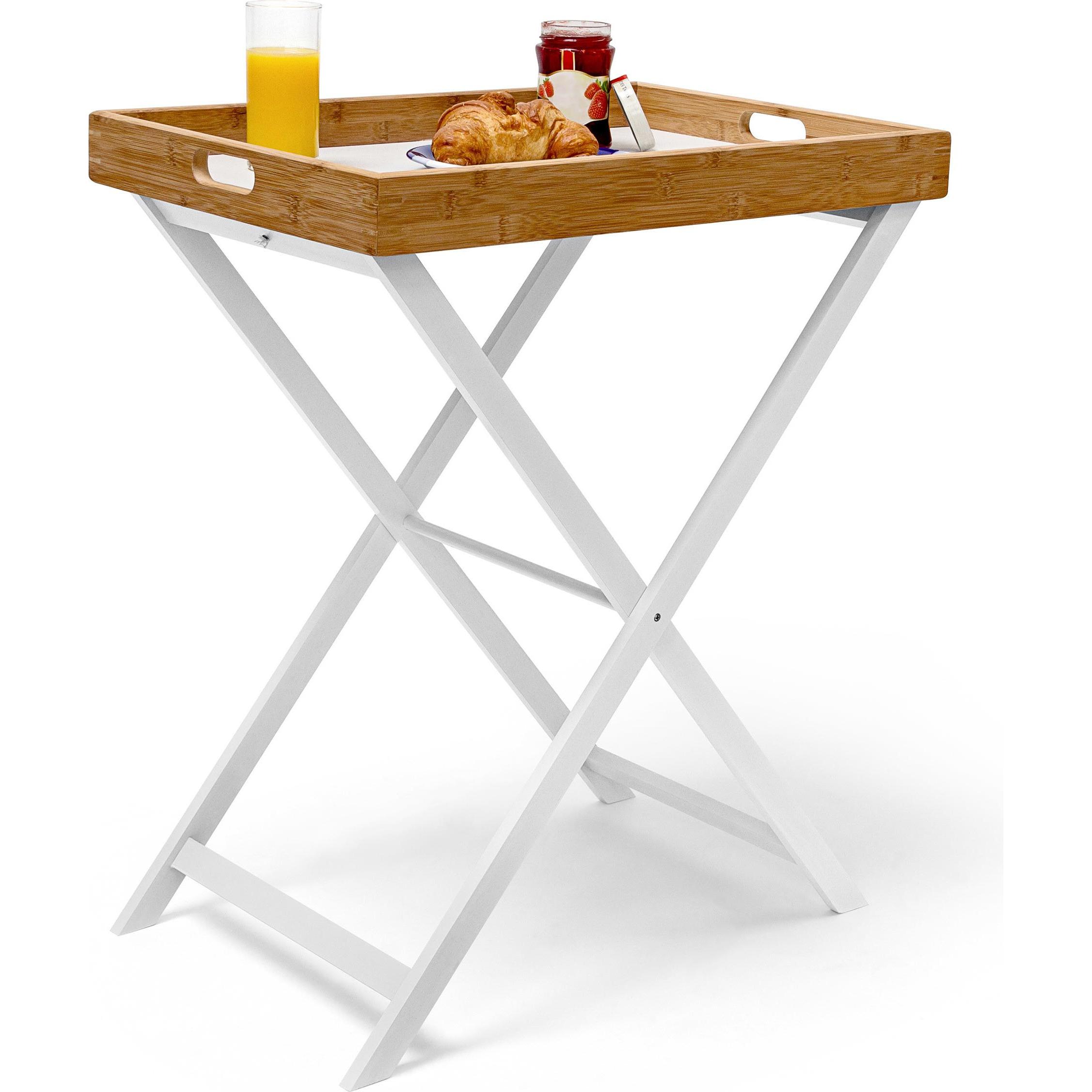Relaxdays, Couchtisch + Beistelltisch, Chana (40 x 60 x 72 cm)