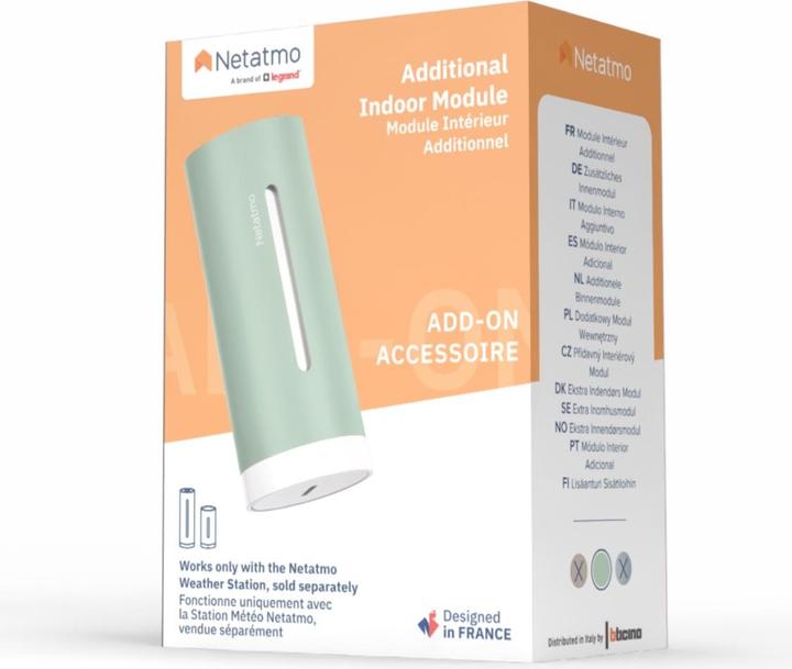 Image du produit Netatmo ZusÃ¤tzliches Smartes Innenmodul (Mint)