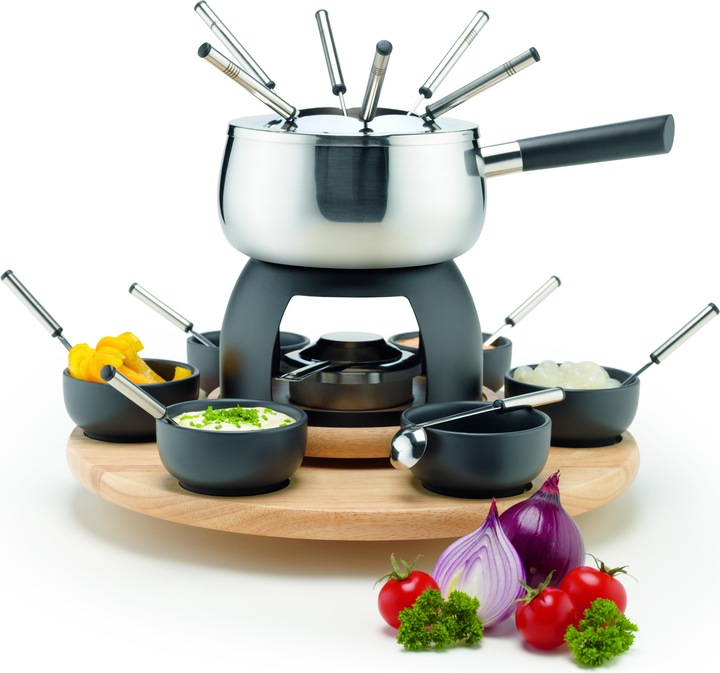 Produktbild Mäser 23-teiliges Fondue-Set (Käsefondue, Fondue Chinoise)