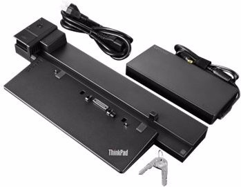 Actual product image Lenovo ThinkPad Workstation Dock - Port Replicator (Docking port (proprietary), 2 Ports)