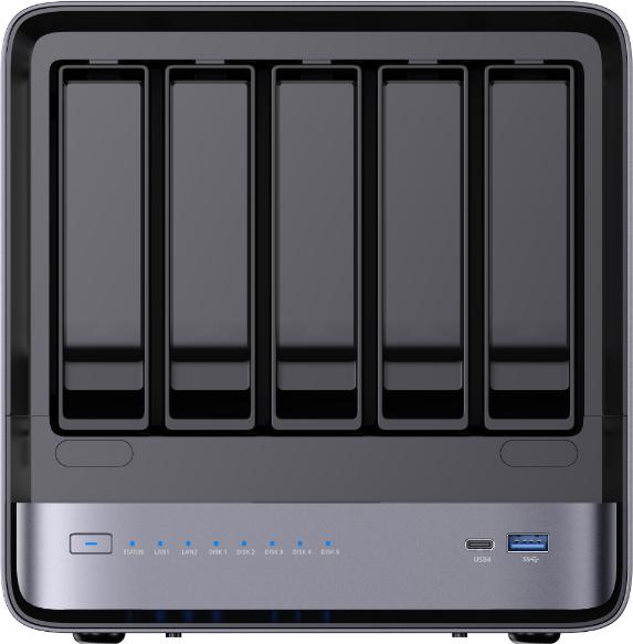 Produktbild Minisforum NAS N5 Pro (128 GB, 32 GB, AMD Ryzen AI 9 HX 370)