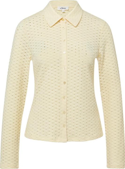 Immagine prodotto s.Oliver Jersey-Bluse aus Lochspitze (38)