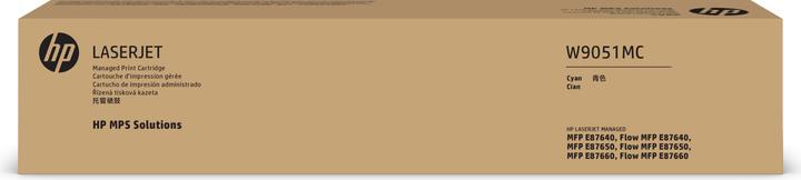 Actual product image HP Cyan Managed LJ Toner Cartridge - 52000 pages - cyan - 1 unit(s) (C)