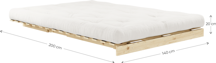 Produktbild Karup Design Roots 140 (Bettsofa, 2-Sitzer)