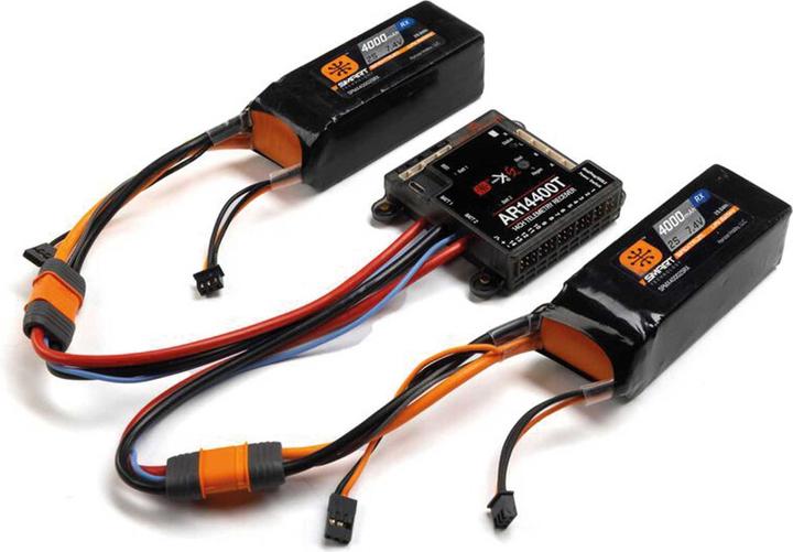 Actual product image Spektrum AR14400T 14 Channel PowerSafe Telemetry Receiver