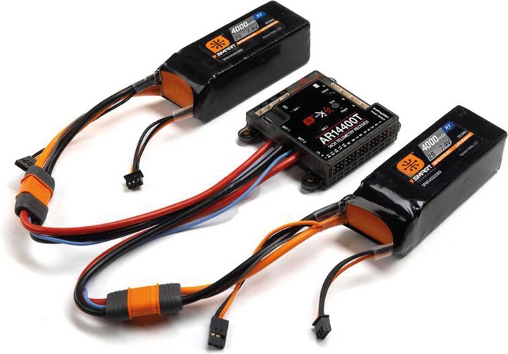 Actual product image Spektrum AR14400T 14 Channel PowerSafe Telemetry Receiver