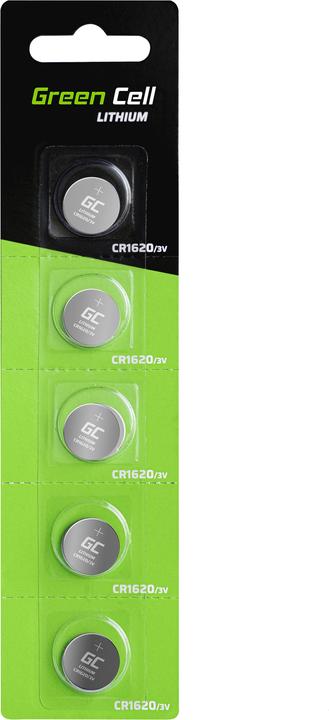 GreenCell 5x Lithium CR1620 3V 70mAh Batteries - Battery - CR1620 (1 pcs., CR1620, 70 mAh)
