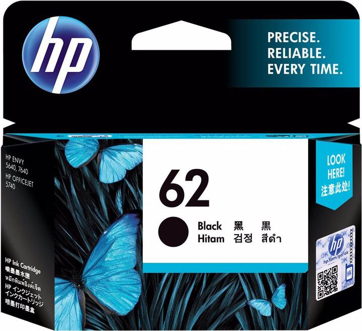 Produktbild HP 62 - Schwarz - Original - Blisterverpackung (BK)