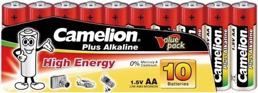 Immagine prodotto Camelion LR6-SP10 - Batteria usa e getta - AA - Alcalina - 1,5 V - 10 pezzi - 2700 mAh (10 pz., AA, 2700 mAh)