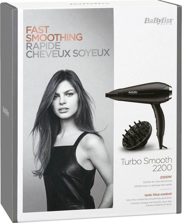 Actual product image BaByliss Turbo Smooth 2200W D572DCHE (2200 W)
