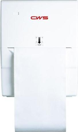 CWS Stoffhandtuchspender HeavyDuty 102-er, mit Zylinderschloss weiss weiss