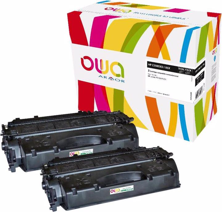 Produktbild Armor OWA OWA - 2er-Pack - Schwarz - compatible - Tonerpatrone (BK)