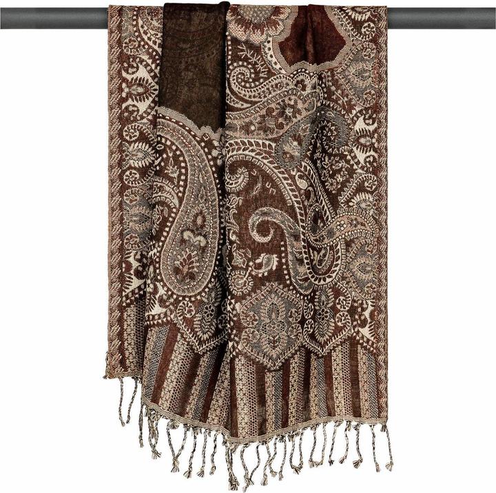 Actual product image Loberon Scarf Crédin brown