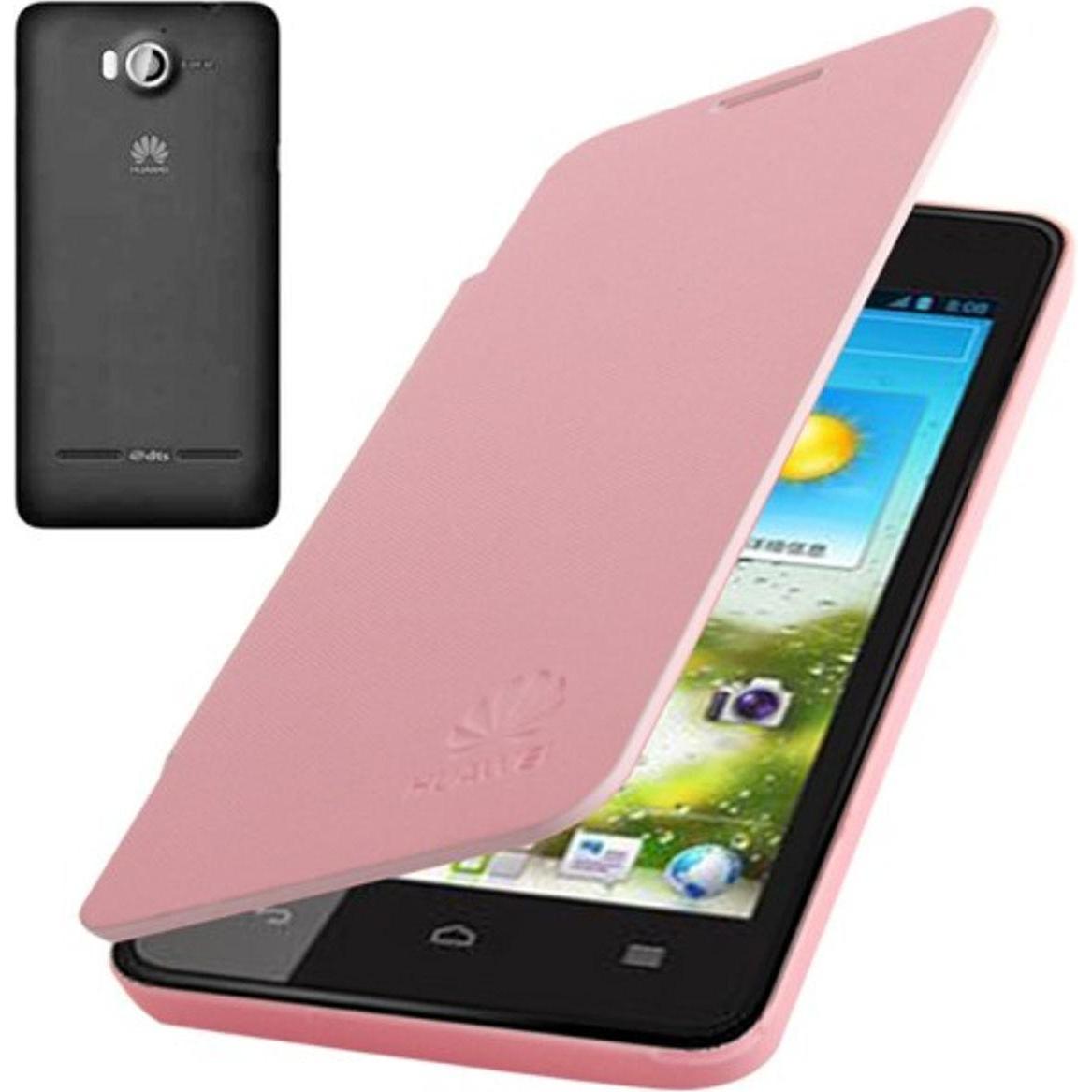 Thumbnail - König Design Schutzhülle Quer Case für Handy Huawei Ascend G510 rosa (Huawei Ascend G510), Smartphone Hülle, Rosa