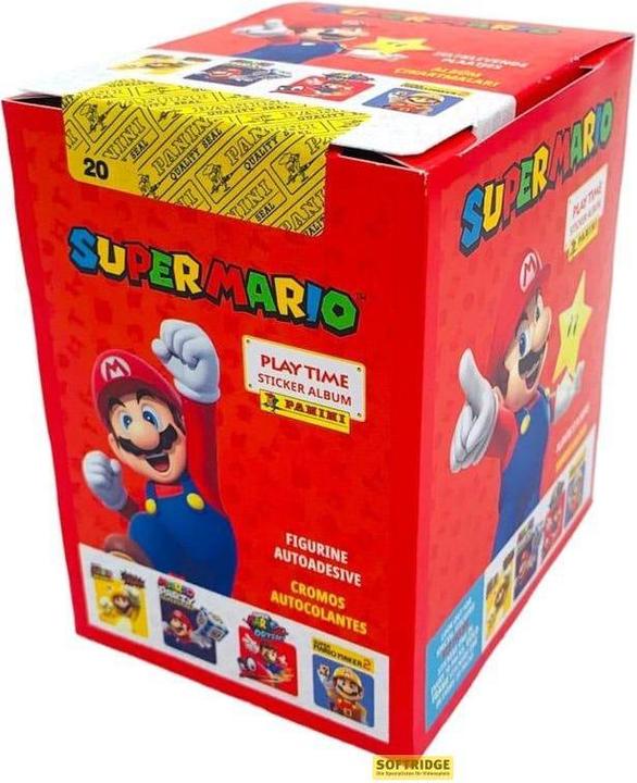 Panini Super Mario Play Time-Kollektion Display (Booster Display)