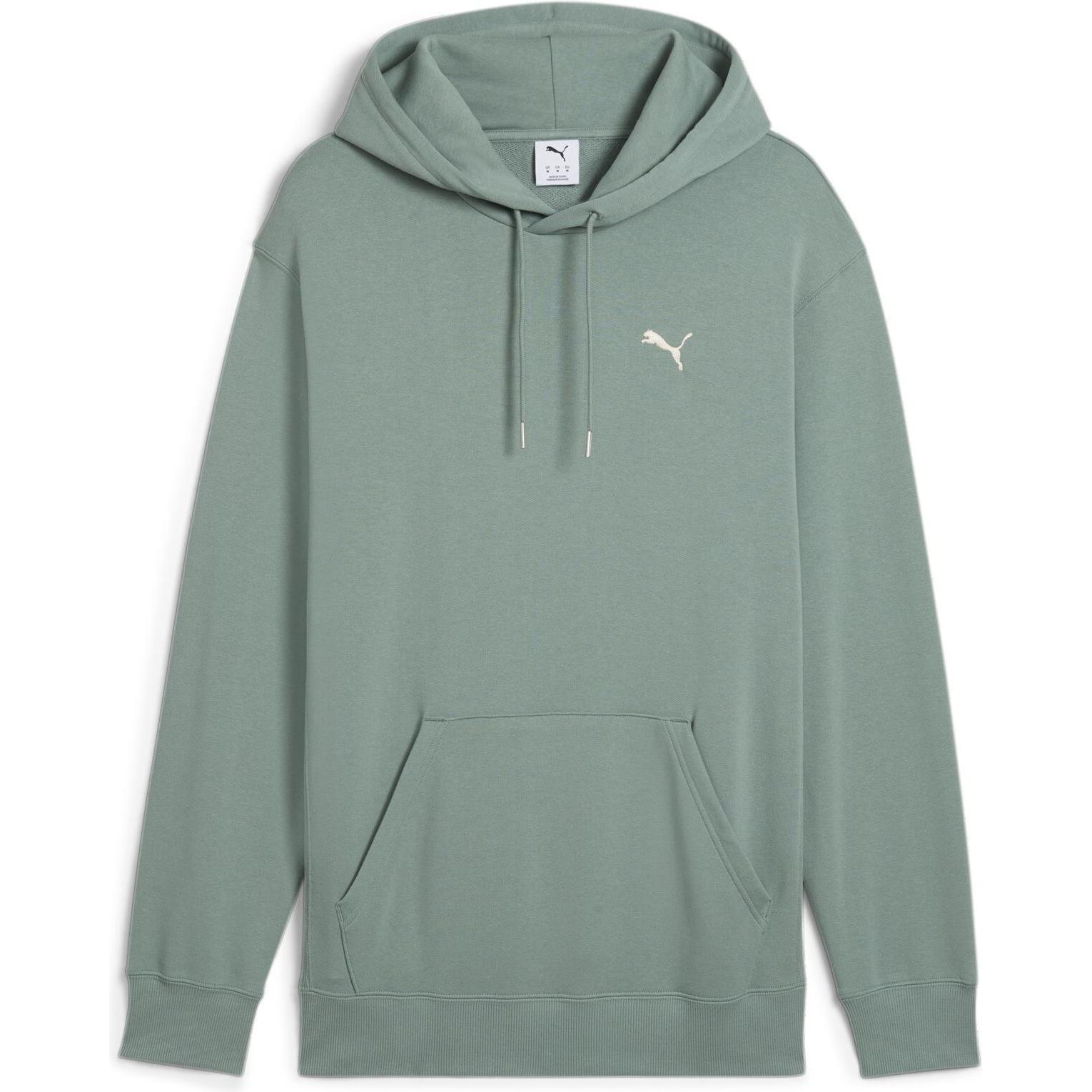 Puma, Herren, Pullover, WARDROBE ESS Hoodie TR, Grün, (XXL)