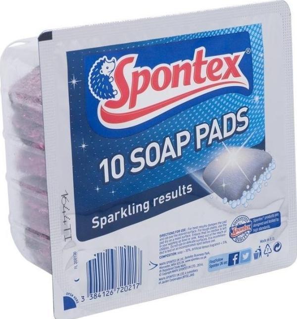 Actual product image Spontex Soap pads
