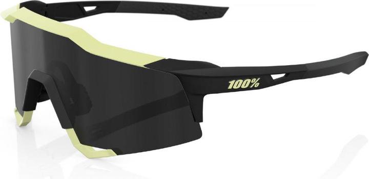 Actual product image 100% Speedcraft Tall Glasses Soft Tact Glow - Black Mirror Le (Soft Tact Glow, Black)