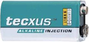 Produktbild Tecxus 9 Volt-Block - Batterie 9V - Alkalisch (1 Stk., 9V Block, 550 mAh)