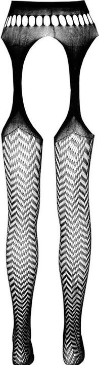 Actual product image ECO Collection Design suspender tights white (34, 36, 38, 40)