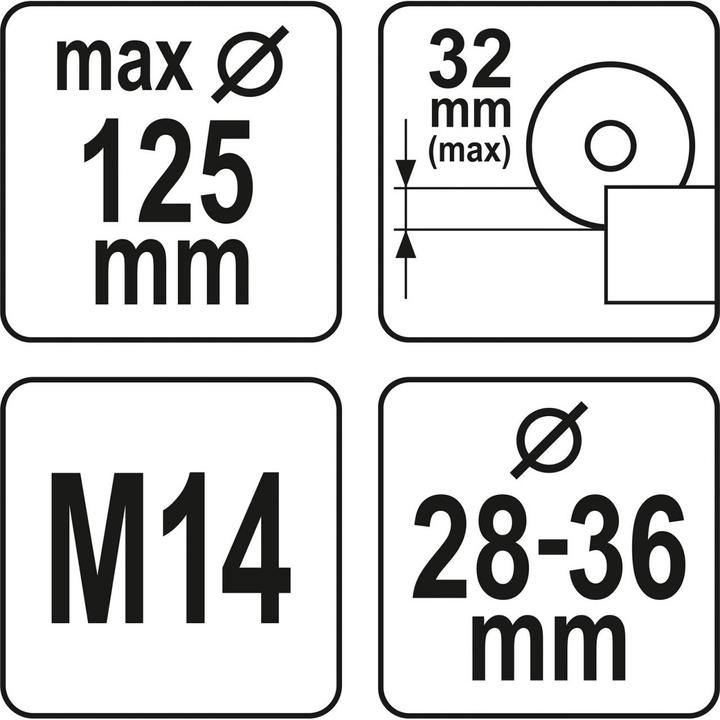 Actual product image Yato Professional extraction bonnet