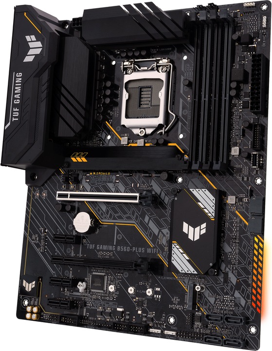 Produktbild ASUS TUF Gaming B560-Plus Wifi (LGA 1200, Intel B560, ATX)