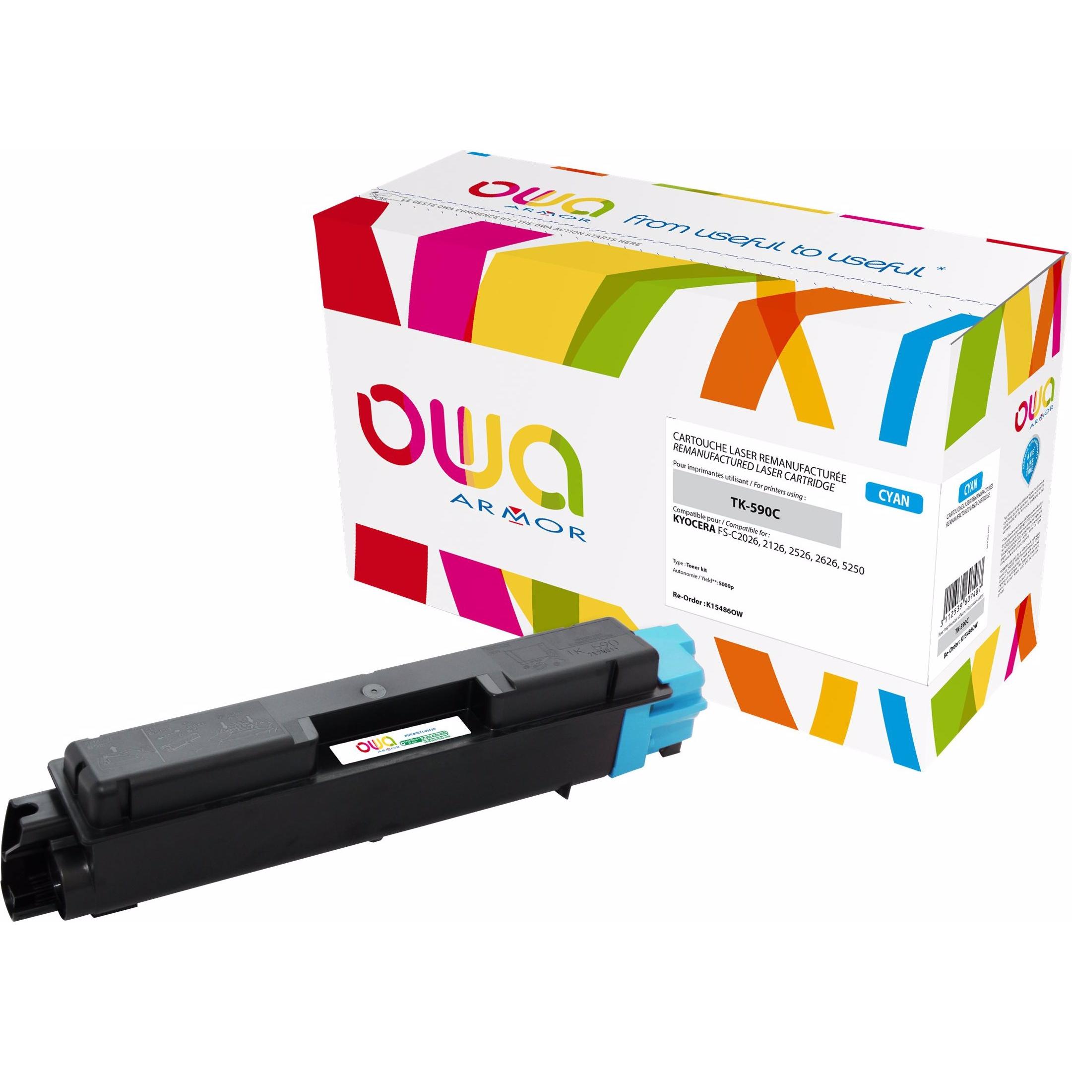 Armor OWA, Toner, OWA - Cyan - kompatibel - wiederaufbereitet - Tonerpatrone (C)