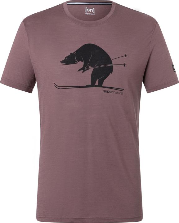 Actual product image Super Natural Skiing Bear Tee (M)