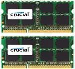 Produktbild Crucial CT2K8G3S1339M (2 x 8GB, 1333 MHz, DDR3-RAM, SO-DIMM)