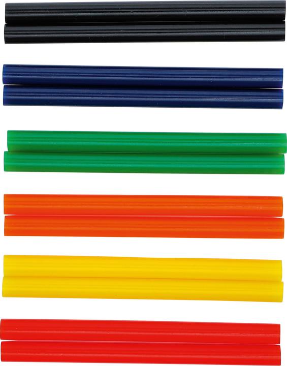 Produktbild BGS Heissklebe-Patronen bunt Ø 11 mm, 150 mm 12-tlg.
