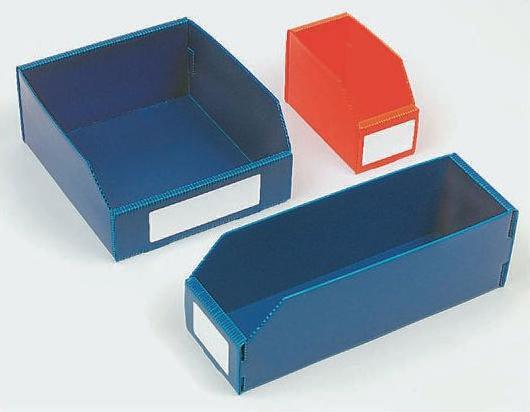 Image du produit RS PRO Bac polypropylène double paroi bleu