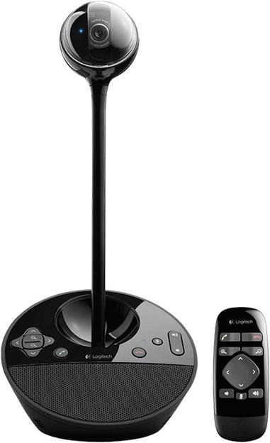 Image du produit Logitech BCC950 - 1920 x 1080 pixels - 30 fps - 1080p - USB - noir - Stand